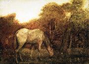 Albert Pinkham Ryder The Grazing Horse France oil painting artist